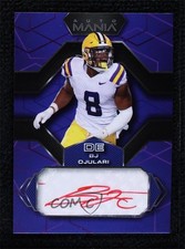 2022 Wild Card Auto Mania Retail Hex Purple Mirror BJ Ojulari #AM-H5 Auto 0a2