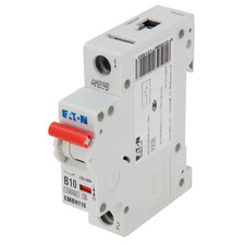 Image of EATON MCB 10 AMP TYPE B 10A SINGLE POLE B10 BREAKER MEMSHIELD 3 EMBH110