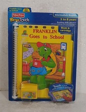 Fisher Price Power Touch Learning System Franklin Goes To School Ages 5-8 VTG 03