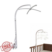 Generic Crib Mobile Arm Holder Reinforced Version White