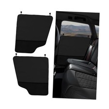 2PCS Car Door Protector for Dogs, Waterproof Anti-Scratch Vehicle Pet black