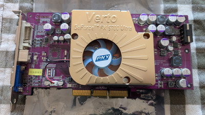 PNY Nvidia GeForce FX 5700 Ultra DDR2 128MB AGP GPU