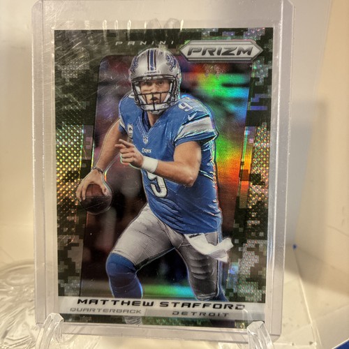 2013 Panini Prizm Matthew Stafford #108 CAMO