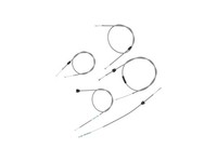 Bowdenzug-Set In Grau - Simson Star Sperber Habicht SR4, Gewinde Innenliegend