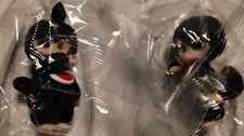 2 Monchhichis Sekiguchi Mengqiqi 2 St&uuml;ck stehend S&uuml;ss NEU