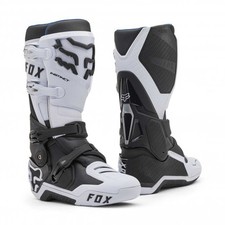 FOX (Adult) Motocross Boots - INSTINCT 2.0 - White/Black