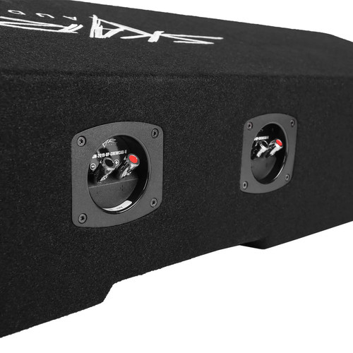 Fits 2019-2025 Chevy Silverado/GMC Sierra Crew Cab Quad 8" Subwoofer Box - Picture 5 of 13