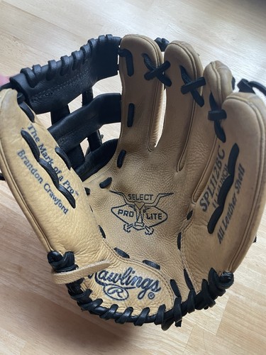 Rawlings SPL112BC 11 1/4 In Select Pro Lite Right Hand Throw All Leather Shell