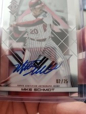 2025 Transcendent Mike Schmidt Icons Chrome Autograph Variation 2/25 Phillies