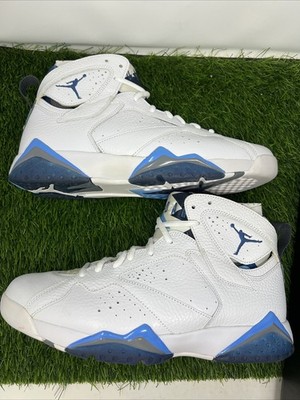 Size 10.5 2015 Nike Air Jordan 7 VII French Blue White 304775-107. UNC.