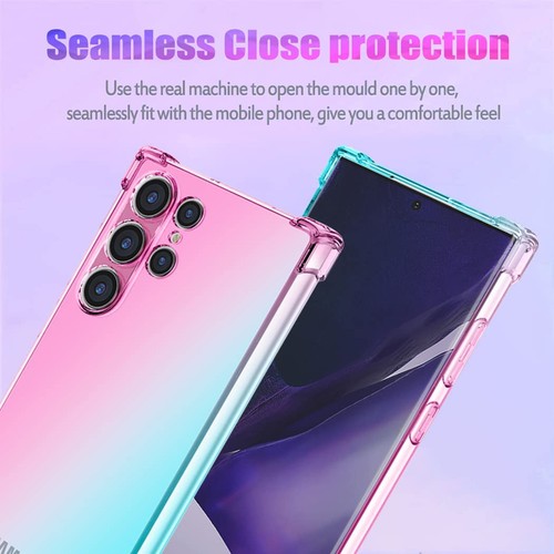 ARMOUR For Samsung Galaxy S25 / S25 Ultra / S25+ Clear Silicone Phone Case Cover - Imagen 3 de 24