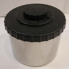 PRE-OWNED KINDERMANN GERMANY STAINLESS STEEL FILM DEVELOPING TANK w/REEL