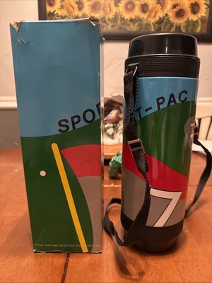 Studio Nova Thermos Tiger Bottle Strap Par Three Sport Pac 80 s Japan 3/4L Golf