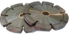 2 Pack 4.5" Pro Grade Diamond Tuckpointing | Grinding Blade .250" Thick 10mm Seg