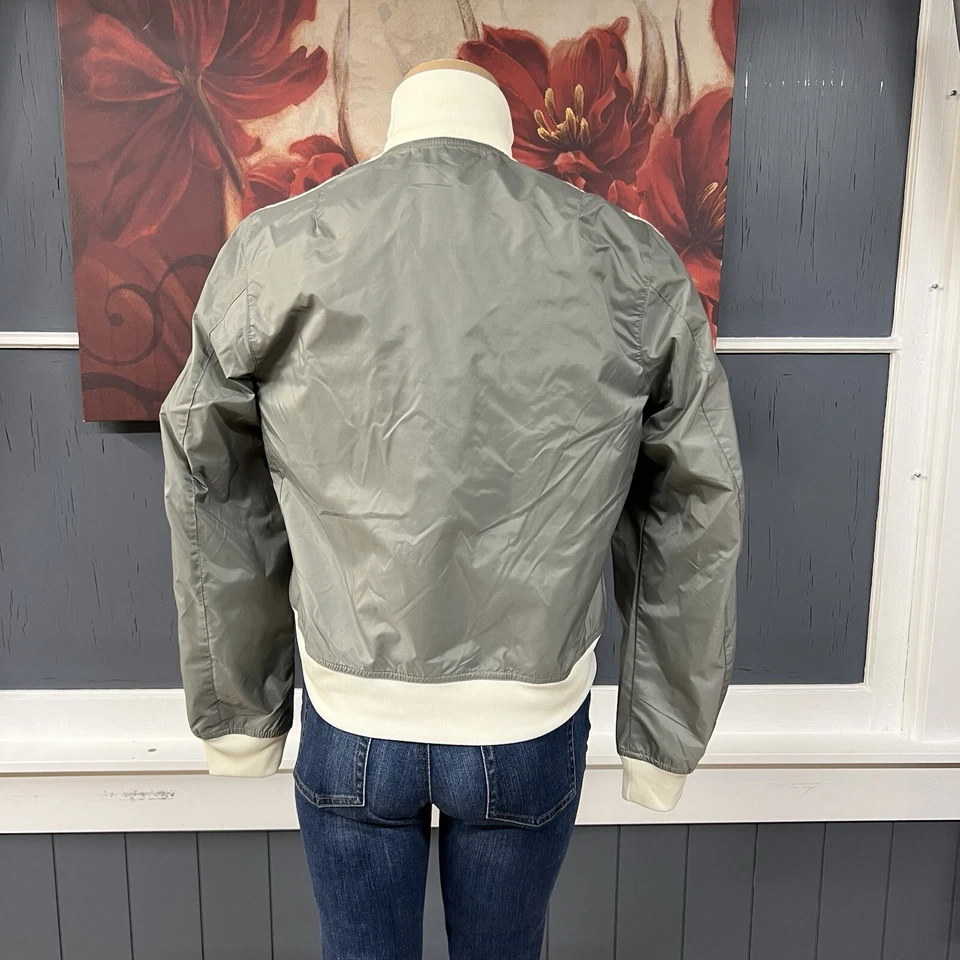 Chaqueta corta vintage Ralph Lauren Polo Jeans Co para mujer talla mediana cremallera completa Foto 3 de 4