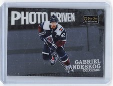 2022-23 O-Pee-Chee Platinum - Photo Driven #PD-11 Gabriel Landeskog