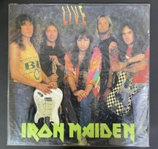 IRON MAIDEN-LIVE KOREA ONLY PRESS LP FACTORY SEALED CONDITION