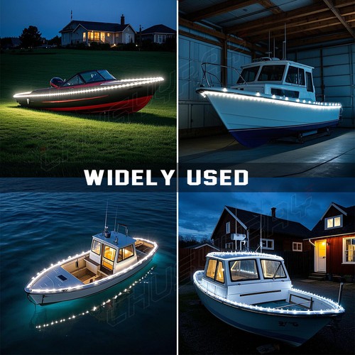 Bright 12V 16.4ft white 2835 RGB Waterproof SMD 300 LED Flexible Strip light USA - Picture 7 of 11