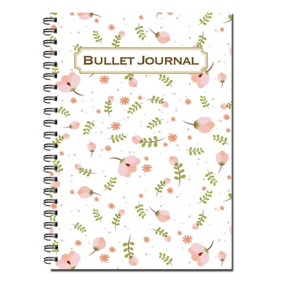 Kirschdrucker Kugeljournal/Gepunktetes Notizbuch A5 50 Seiten 120 g/m Wirobound