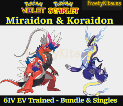 Koraidon Non Shiny 6 IV Competitive Customizable Pokémon