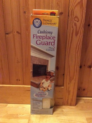 Fastship Cushiony Baby Child Safety Fireplace Guard 2 Corners
