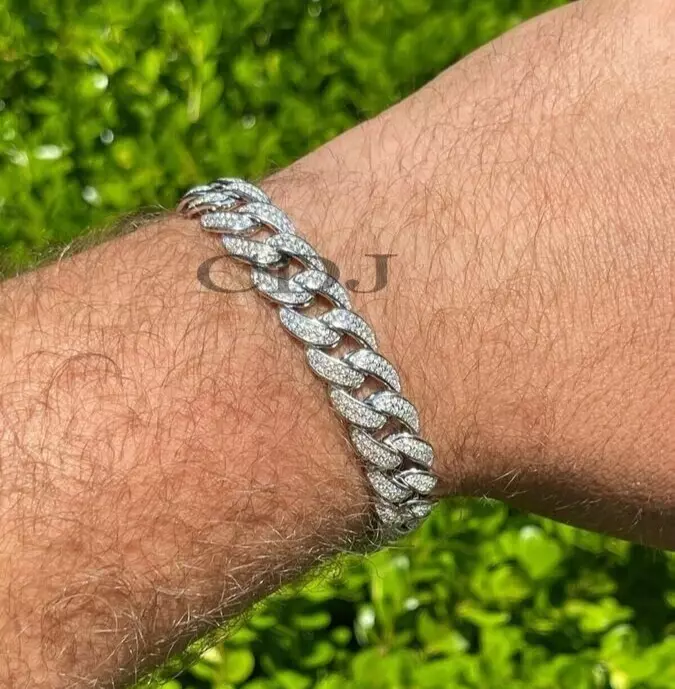 Mens vvs hotsell diamond bracelet