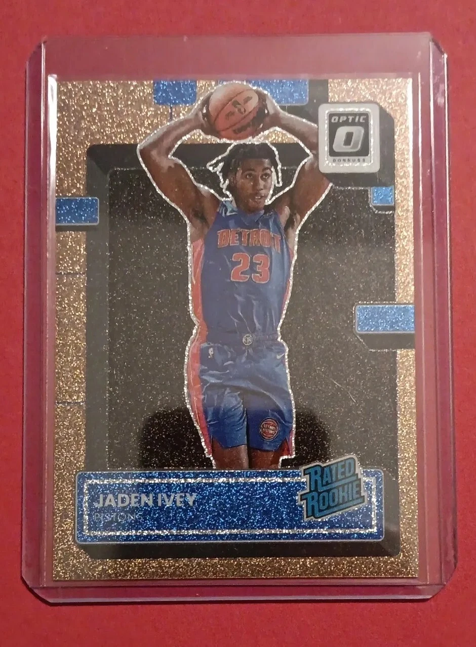 2022-23 Donruss Optic #241 Jaden Ivey Copper Glitter Prizm #86/99 RC