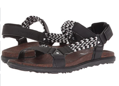 Merrell - Women's Around Town Sunvue Woven Sandal - Black - 9