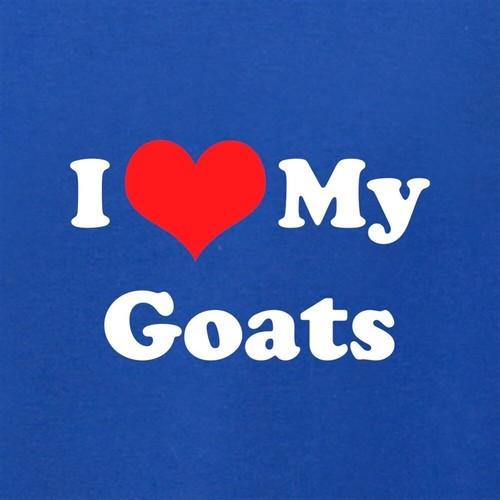 I Love My Goats - Kids Hoodie / Sweater - Goat Pet Farm Kid Pets Animal Zoo - Picture 2 of 17