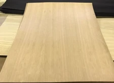Cherry wood veneer 25" x 27" on wood backer "A" grade quality 1/25th" thickness