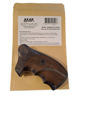 Waffen- Maßgriff - Smith & Wesson K/L- Round Butt blau