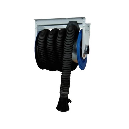 Mechanical Exhaust Extraction Hose Reel With 10 Metre of 125mm