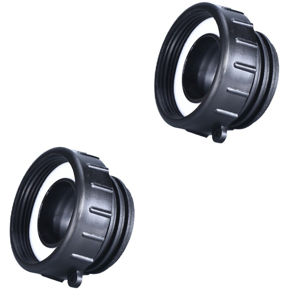 VOXTRADE IBC verbindingsset voor 2-6 watertanks 40 mm met extra grote zwanenhals uitloop (2