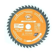 Circular saw Blade 160mm x 20mm x 40T Thin Kerf Saw blade By Shark Blades