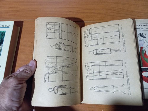 Lot Of 3 Russian Books For Sewing-Technology-In Fair Condition-Please See Photos - Picture 9 of 10