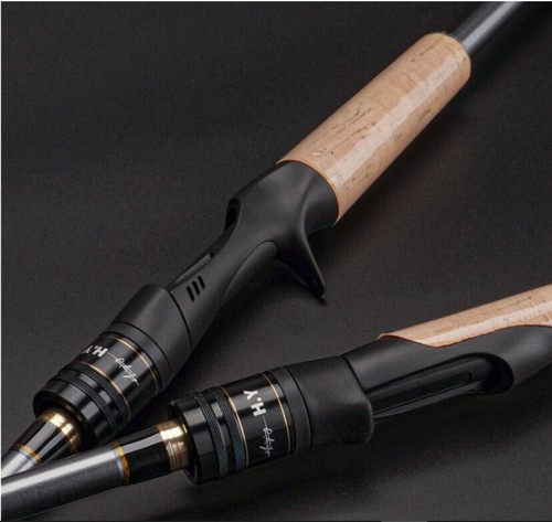 Fishing Rods 4 Section Spinning Casting Rod 1.98M 2.1M Carbon Fiber Travel Pole - Picture 42 of 53
