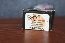 MATRIX SHEER BRONZE Color SYNC Watercolors Demi Permanent, Ammonia Free 2oz