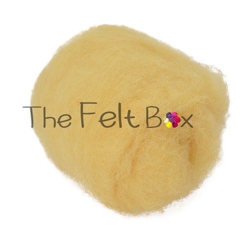 Carded Felting Wool Needle 3D Brown Grey White Black Green Blue Batt The FeltBox - Picture 16 of 163