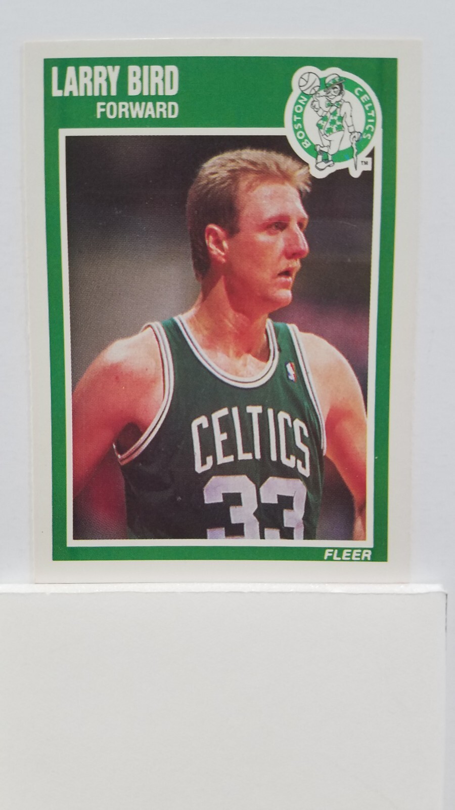 1989-90 Fleer #8 Larry Bird MINT Sharp Corners & Edges