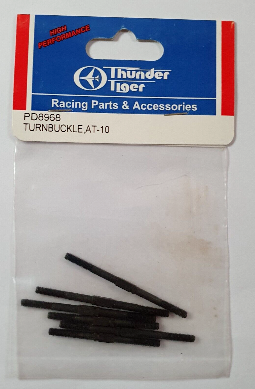PD8968 Thunder Tiger Tie Rods Turnbuckle AT-10 - Vintage RC Spares