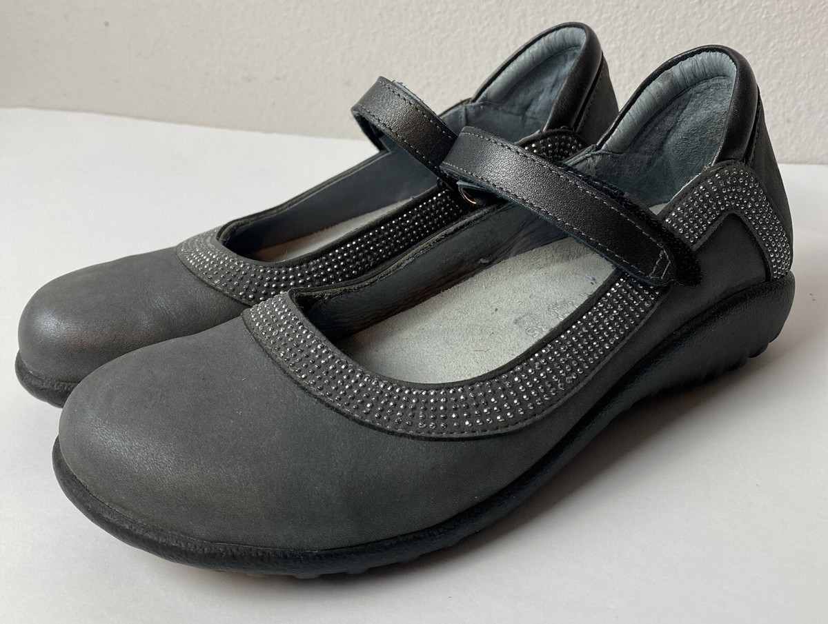 naot womens mary jane shoes Gray size 5 | eBay