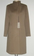 Nwt Cinzia Rocca Icons 100% Wool Stand Collar Coat 12 Made In Italy Msrp$1085