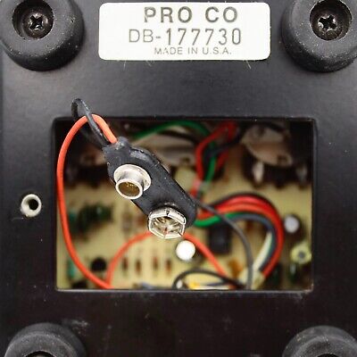 ProCo RAT Made in USA Silver Screw LM308N Distortion Effect