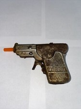 Vintage 1936 Kilgore The Mascot Automatic Repeater Cast Iron Toy Pistol