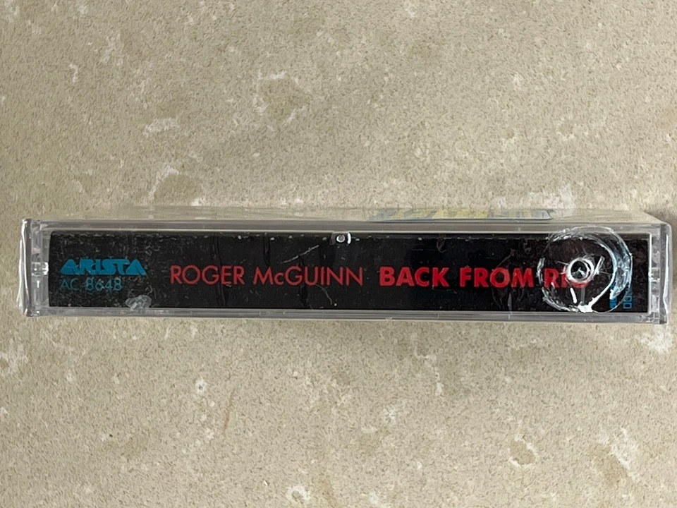 Brand New Factory Sealed Roger McGuinn - Cassette - Back From Rio - Image 4 of 4