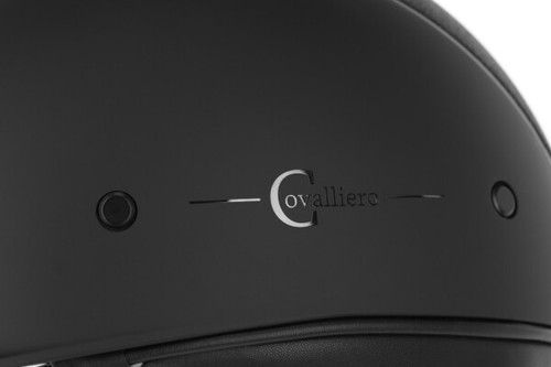 Kerbl Covalliero Reithelm Eclipse ( 56cm-58cm) schwarz matt mit Glitzer, 3230157 - Bild 6 von 9