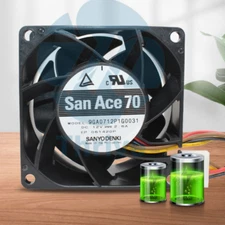 Sanyo Electric 9GA0712P1G0031 7038 12V 2.6A 4-wire Server Chassis Cooling Fan