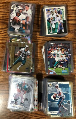 Dan Marino regular set cards and minor inserts from 1998, up to 30% off order