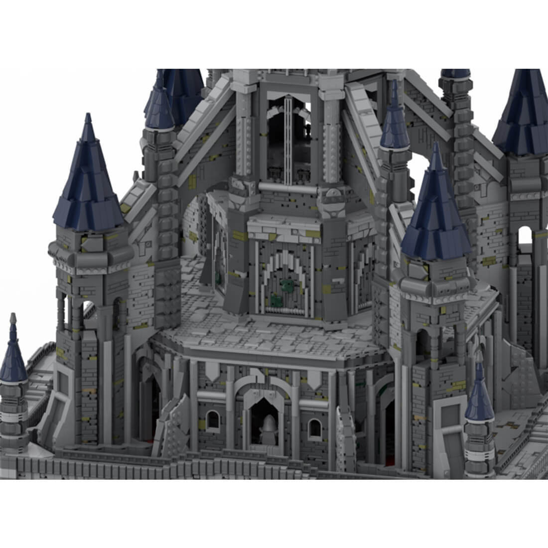 MOC-161243 Hyrule Castle with Full Interior from Video Game 48170