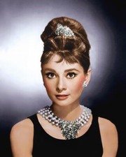 1961 Film Actress AUDREY HEPBURN Glossy 8x10 Photo Breakfast at Tiffany's Movie
